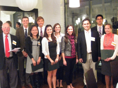  This first place team from the University of Pennsylvania received an award for its proposal for Cobbs Creek.